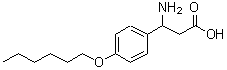 CAS 登录号：773122-67-1， 3-氨基-3-(4-己氧基苯基)丙酸