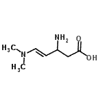 CAS#: 773125-09-0, (E)-3-amino-5-(dimethylamino)pent-4-enoic acid