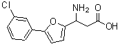 CAS#: 773125-85-2, 3-amino-3-[5-(3-chlorophenyl)-2-furyl]propanoic acid
