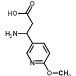 CAS#: 773126-35-5, 3-Amino-3-(6-methoxy-3-pyridinyl)propanoic acid