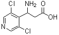 CAS#: 773126-52-6, 3-amino-3-(3,5-dichloro-4-pyridyl)propanoic acid