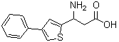 CAS#: 773126-57-1, 3-amino-3-(4-phenyl-2-thienyl)propanoic acid