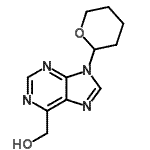CAS#: 773133-89-4, [9-(Tetrahydro-2H-pyran-2-yl)-9H-purin-6-yl]methanol