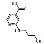 CAS#: 77314-78-4, 2-(Butylamino)isonicotinic acid