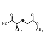 CAS 登录号：77328-40-6， N-(2-甲氧基-2-氧代乙基)-L-丙氨酸