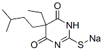 CAS#: 7733-07-5, Sodium ethylisoamyl thiobarbiturate