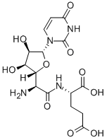 CAS#: 77368-58-2, 2-[[2-Amino-2-[5-(2,4-Dioxopyrimidin-1-Yl)-3,4-Dihydroxyoxolan-2-Yl]Acetyl]Amino]Pentanedioic Acid