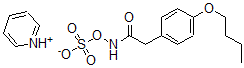 CAS#: 77372-66-8, Pyridin-1-Ium [[2-(4-Butoxyphenyl)Acetyl]Amino]Sulfate
