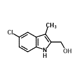 CAS#: 77373-72-9, (5-Chloro-3-methyl-1H-indol-2-yl)methanol