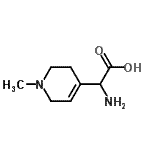 CAS#: 773798-60-0, Amino(1-methyl-1,2,3,6-tetrahydro-4-pyridinyl)acetic acid