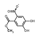 CAS 登录号：773874-74-1， 甲基4,5-二羟基-2-硝基苯甲酸酯
