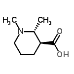 CAS 登录号：774122-91-7， (2R,3S)-1,2-二甲基-3-哌啶羧酸