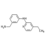 CAS#: 774165-83-2, N-[3-(Aminomethyl)phenyl]-4-ethyl-2-pyridinamine