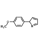 CAS#: 774177-64-9, 2-(4-Methoxyphenyl)-2H-pyrrole