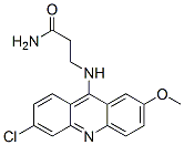 CAS#: 77420-90-7, 3-[(6-Chloro-2-Methoxyacridin-9-Yl)Amino]Propanamide