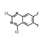 CAS#: 774212-69-0, 2,4-Dichloro-6,7-difluoroquinazoline