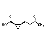CAS#: 774214-56-1, (1R,2S)-2-(3-Oxobutyl)cyclopropanecarboxylic acid
