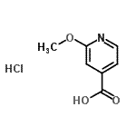 CAS#: 774223-62-0, 2-Methoxyisonicotinic acid hydrochloride (1:1)