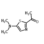 CAS 登录号：774231-01-5， 1-[5-(二甲基氨基)-1,3-噻唑-2-基]乙酮