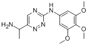 CAS#: 774460-88-7, 6-((1S)-1-Aminoethyl)-N-(3,4,5-Trimethoxyphenyl)-1,2,4-Triazin-3-Amine