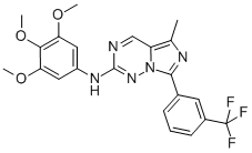 CAS#: 774460-98-9, 5-Methyl-7-[3-(Trifluoromethyl)Phenyl]-N-(3,4,5-Trimethoxyphenyl)Imidazo[5,1-f][1,2,4]Triazin-2-Amine