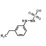 CAS#: 774497-63-1, 2-(3-Ethylphenyl)hydrazinesulfonic acid