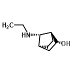 CAS#: 774576-99-7, (1R,2R,4R,7S)-7-(Ethylamino)bicyclo[2.2.1]heptan-2-ol