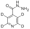 CAS 登录号：774596-24-6， 异烟肼-D4
