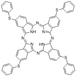 CAS#: 77474-65-8, 2,9,16,23-Tetrakis(phenylthio)-29H,31H-Phthalocyanine