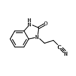 CAS#: 77484-06-1, 3-(2-Oxo-2,3-dihydro-1H-benzimidazol-1-yl)propanenitrile