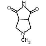 CAS 登录号：775240-19-2， 5-甲基四氢吡咯并[3,4-c]吡咯-1,3(2H,3aH)-二酮