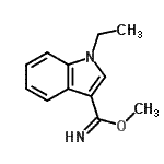 CAS#: 775251-03-1, Methyl 1-ethyl-1H-indole-3-carboximidate