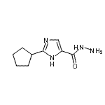 CAS#: 775350-13-5, 2-Cyclopentyl-1H-imidazole-5-carbohydrazide