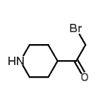 CAS#: 775515-59-8, 2-Bromo-1-(4-piperidinyl)ethanone