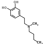 CAS 登录号：775522-48-0， 4-{2-[丁基(甲基)氨基]乙基}-1,2-苯二酚