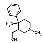 CAS#: 775523-26-7, (3R,4R)-3-Ethyl-1,4-dimethyl-4-phenylpiperidine