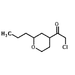 CAS#: 77554-97-3, 2-Chloro-1-(2-propyltetrahydro-2H-pyran-4-yl)ethanone