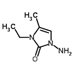 CAS#: 775553-05-4, 1-Amino-3-ethyl-4-methyl-1,3-dihydro-2H-imidazol-2-one