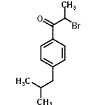 CAS#: 77565-38-9, 2-Bromo-1-(4-isobutylphenyl)-1-propanone