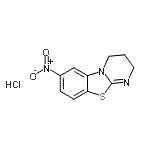 CAS#: 77595-20-1, 7-Nitro-3,4-dihydro-2H-pyrimido[2,1-b][1,3]benzothiazole hydrochloride (1:1)