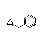 CAS#: 77615-91-9, 3-(1-Aziridinylmethyl)pyridine