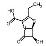 CAS#: 776246-72-1, (5S,6S)-3-Ethyl-6-hydroxy-7-oxo-4-thia-1-azabicyclo[3.2.0]hept-2-ene-2-carboxylic acid