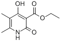 CAS#: 77629-51-7, 1,2-Dihydro-4-Hydroxy-5,6-Dimethyl-2-Oxo-3-Pyridinecarboxylic Acid Ethyl Ester