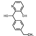 CAS#: 776317-60-3, 2-[(4-Ethylphenyl)(hydroxy)methyl]-3-pyridinol