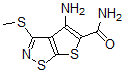CAS#: 77729-69-2, 4-Amino-3-Methylsulfanylthieno[4,5-d][1,2]Thiazole-5-Carboxamide