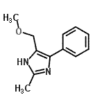 CAS#: 777803-79-9, 4-(Methoxymethyl)-2-methyl-5-phenyl-1H-imidazole