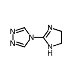 CAS#: 777820-68-5, 4-(4,5-Dihydro-1H-imidazol-2-yl)-4H-1,2,4-triazole