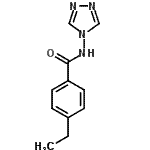 CAS 登录号：777874-30-3， 4-乙基-N-(4H-1,2,4-三唑-4-基)苯甲酰胺