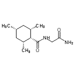 CAS#: 777941-28-3, (1s,2R,4r,6S)-N-(2-Amino-2-oxoethyl)-2,4,6-trimethylcyclohexanecarboxamide