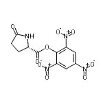 CAS 登录号：77795-25-6， 2,4,6-三硝基苯基5-氧代-L-脯氨酸酯